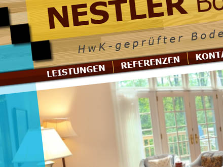 Nestler Bodenbeläge - Webdesign, Programmierung
